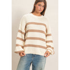 Striped Oversized Sweater
