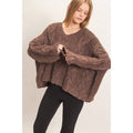 Cable Knit V-Neck Sweater