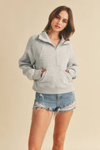 950CK Dove Funnel Neck Half Zip 6