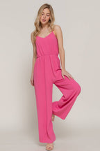 0415 Washed Woven Cami Jumpsuit SI-24579