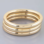 Multi Polished Bangle Bracelet