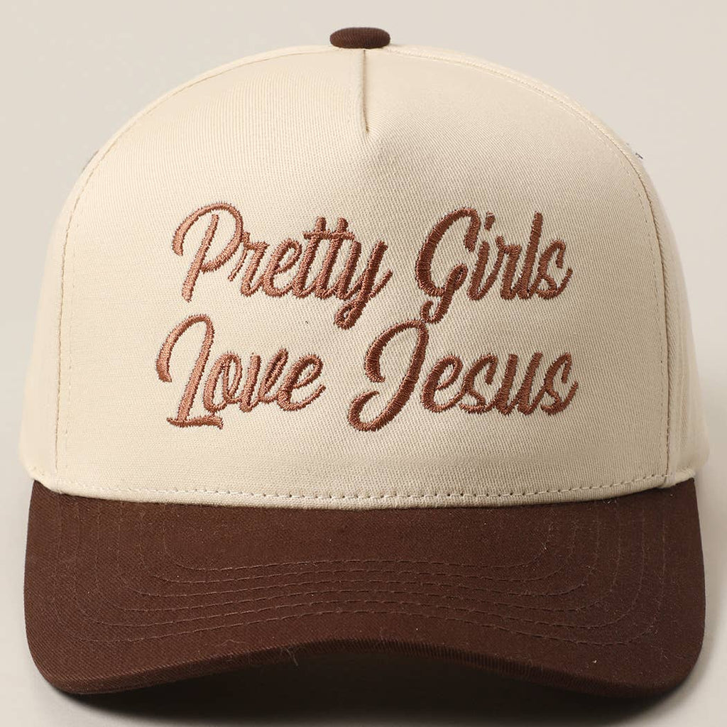 Pretty Girls Love Jesus Hat