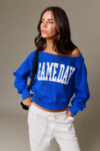 PT17835-6 Sydney Varsity Game Day Sweatshirt