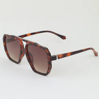 Modern Geometric Aviator Sunglasses