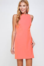 Solid Shift Dress