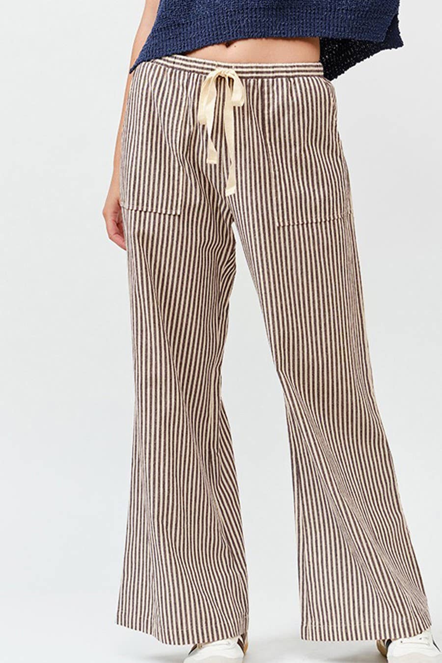 Striped Wide Pants