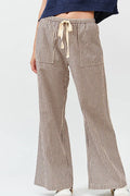 Striped Wide Pants