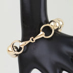 Polished Toggle Beaded Bracelet