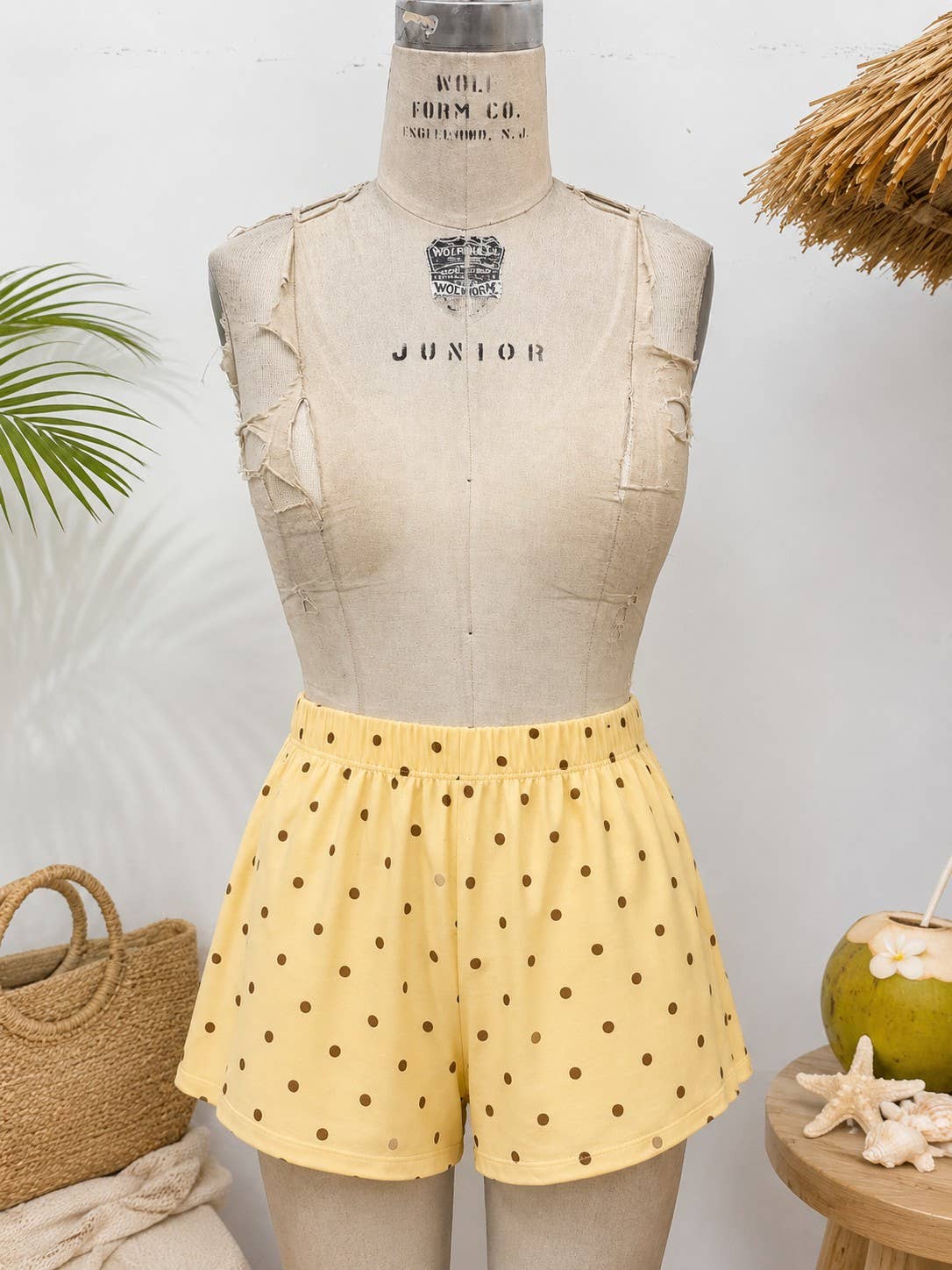 Polka Dot Lounge Shorts