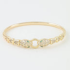 Bejeweled Twin Snake Bracelet