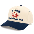 IF CRABBY PLEASE RETURN TO BEACH Two Tone Trucker Hat