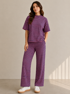 Striped Lounge Set