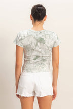 Fitted Crew Neck T-shirt