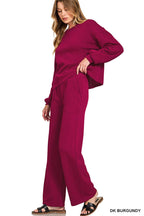 French Rib Pullover & Pants 2PC Set