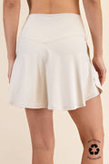 PLUS SIZE HIGH-WAIST SKORT