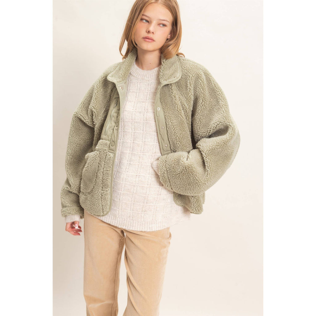 Sherpa Fleece Jacket