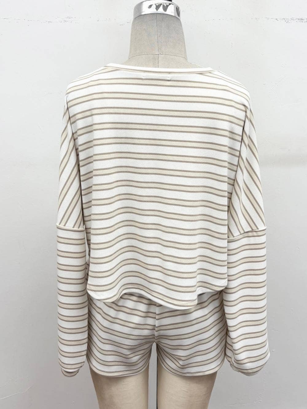 Sand Stripe Lounge Set