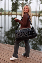 Duffle Bag – Take Me Away – Black/Grey
