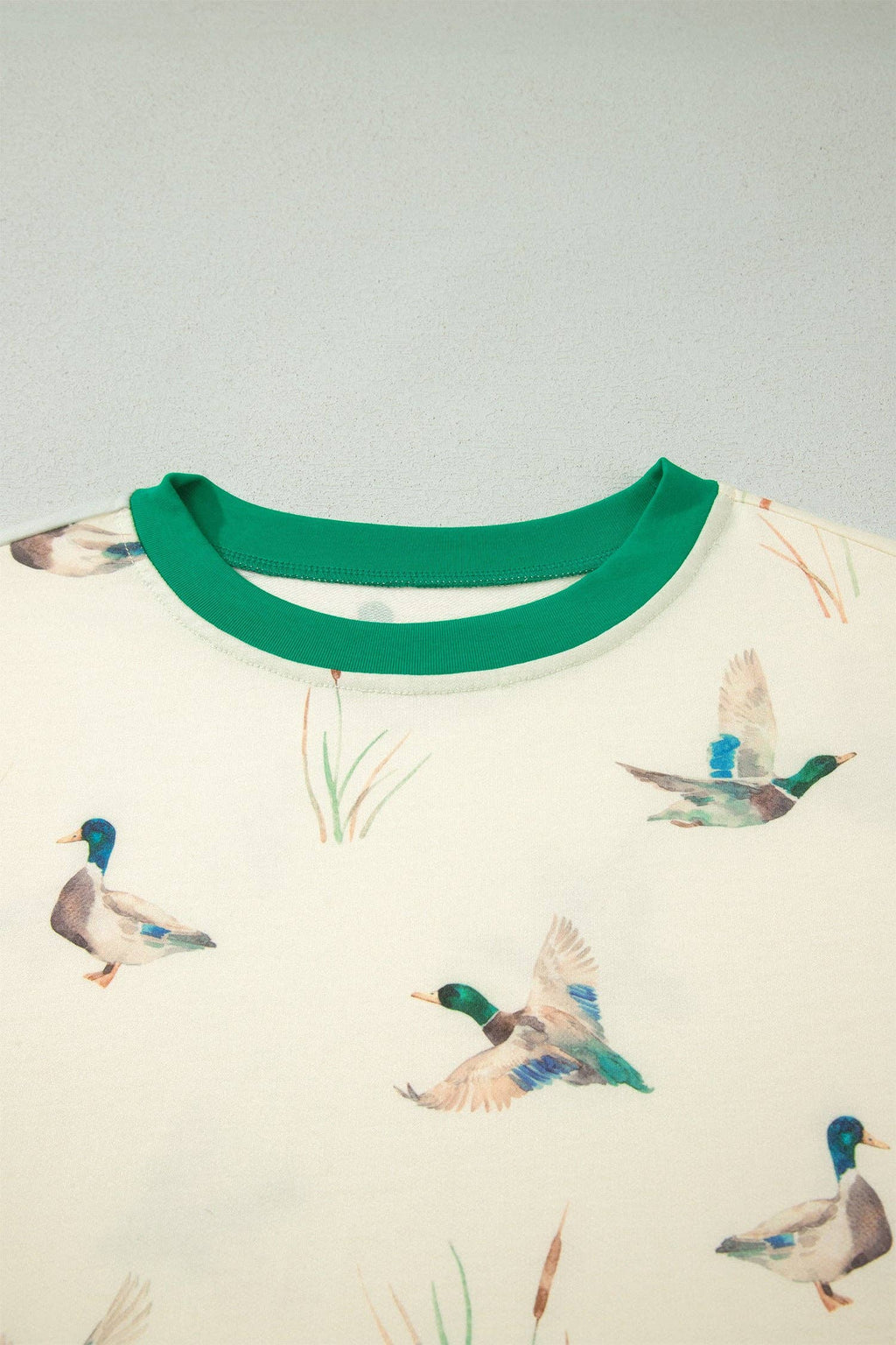 PRETTY BASH Mallard Colorblock Trim & Short Set