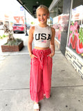Reagan Mineral Wash Wide Pants
