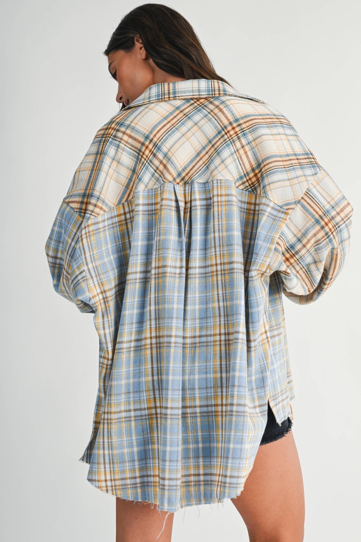 8376EN Kambrie Plaid Flannel Shirt