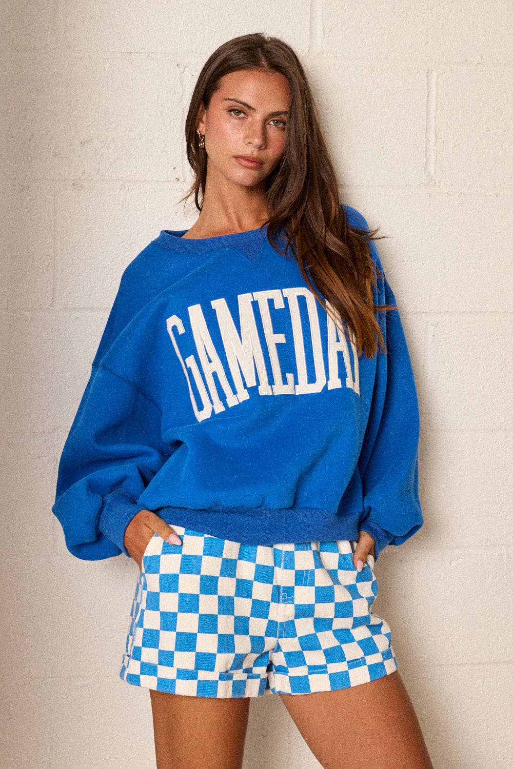 PT18777 - Heather Gameday Sweatshirt