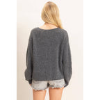 Ribbed Cardigan