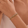 STAINLESS STEEL TARNISH FREE RHINESTONE BRACELET | 40B5270