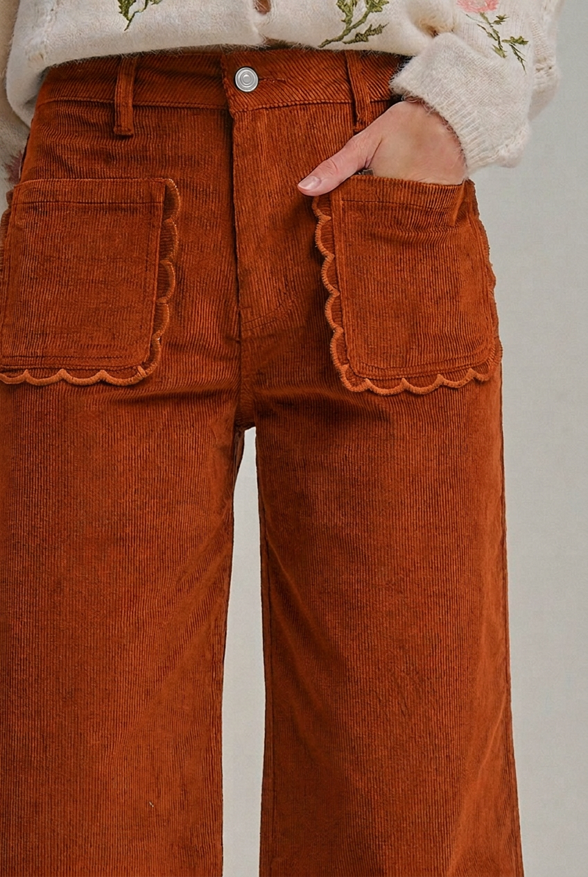 STRETCH CORDUROY WIDE LEG PANTS_JLB80001-06