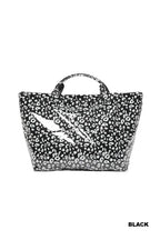 Leopard Print Pvc The Tote Bag