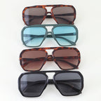 Modern Geometric Aviator Sunglasses