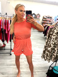 Sunset Short Sleeve Romper
