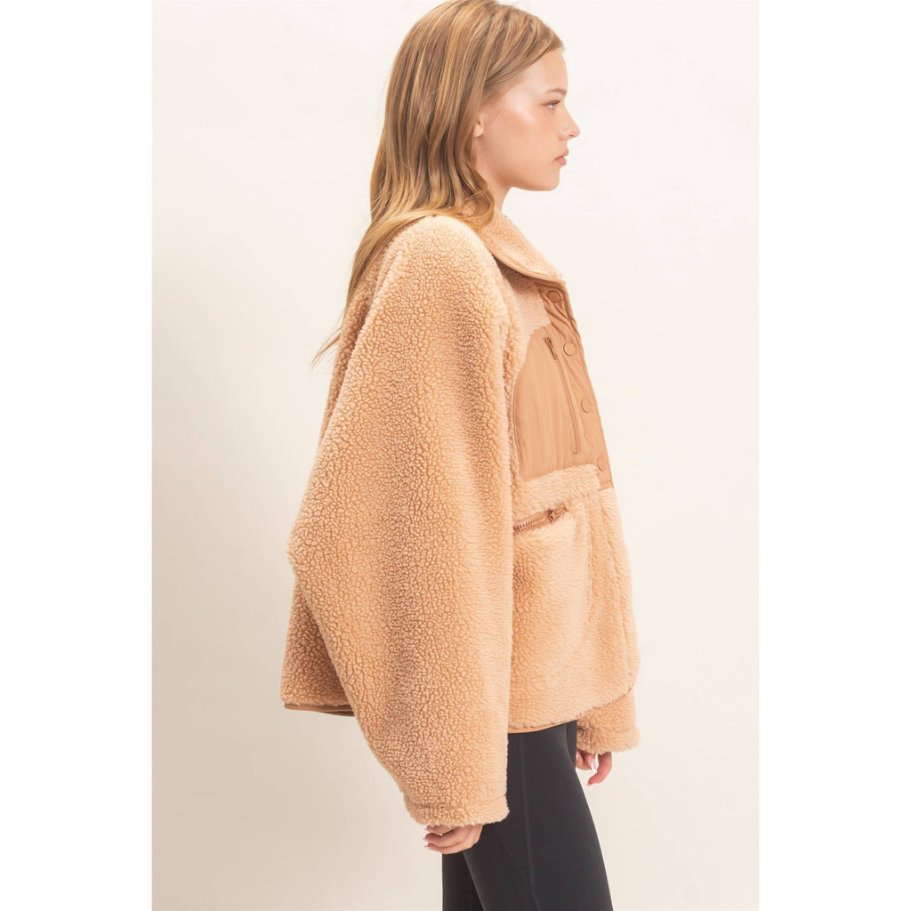Sherpa Fleece Jacket