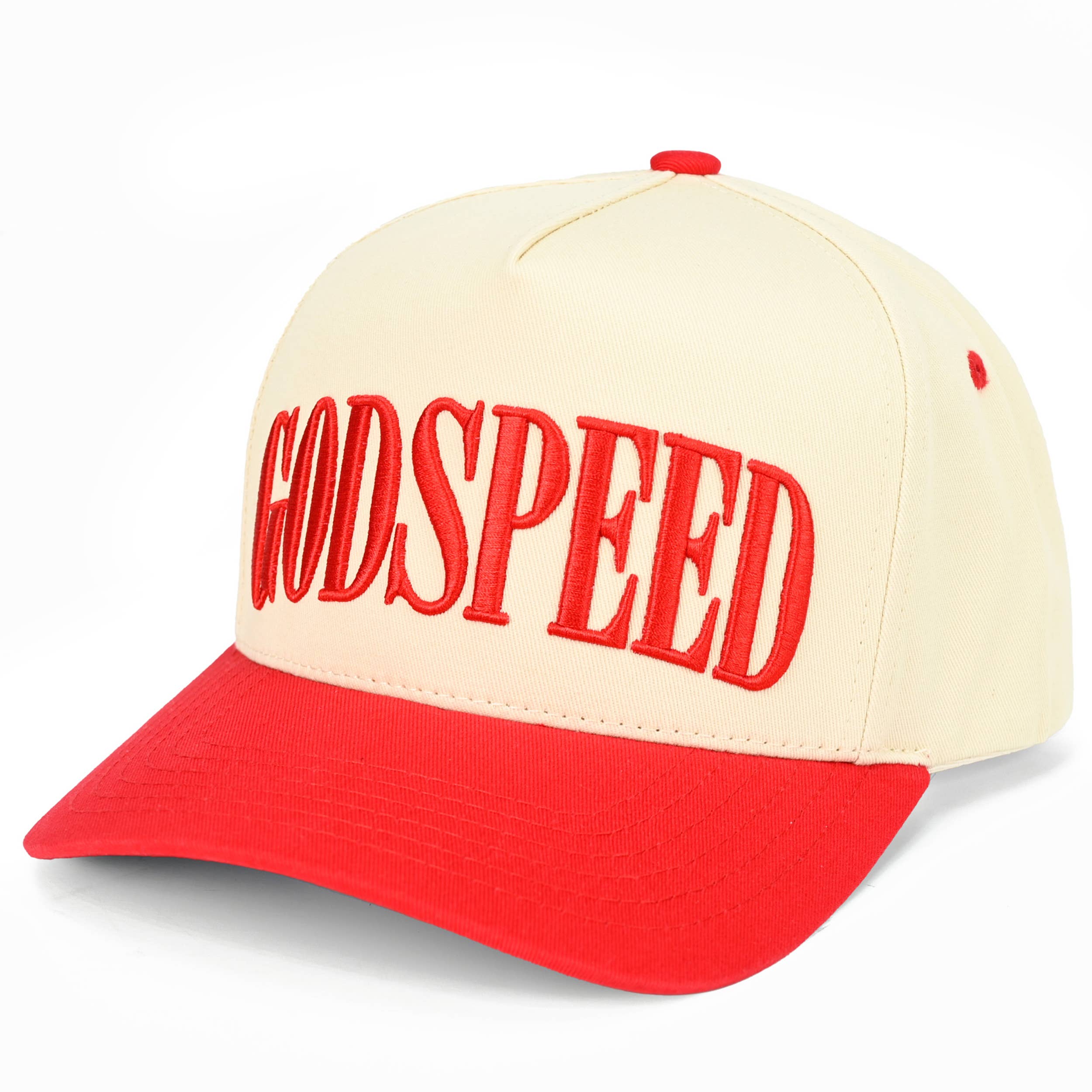 C.C GODSPEED Letter Embroidery Trucker Cap