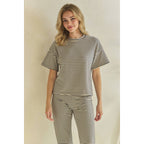 Striped Lounge Set