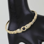 Bejeweled Twin Snake Bracelet