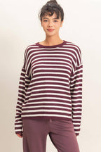 Striped Crew Neck Sweater