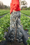 High-Rise Camo Print Wide Leg Jeans