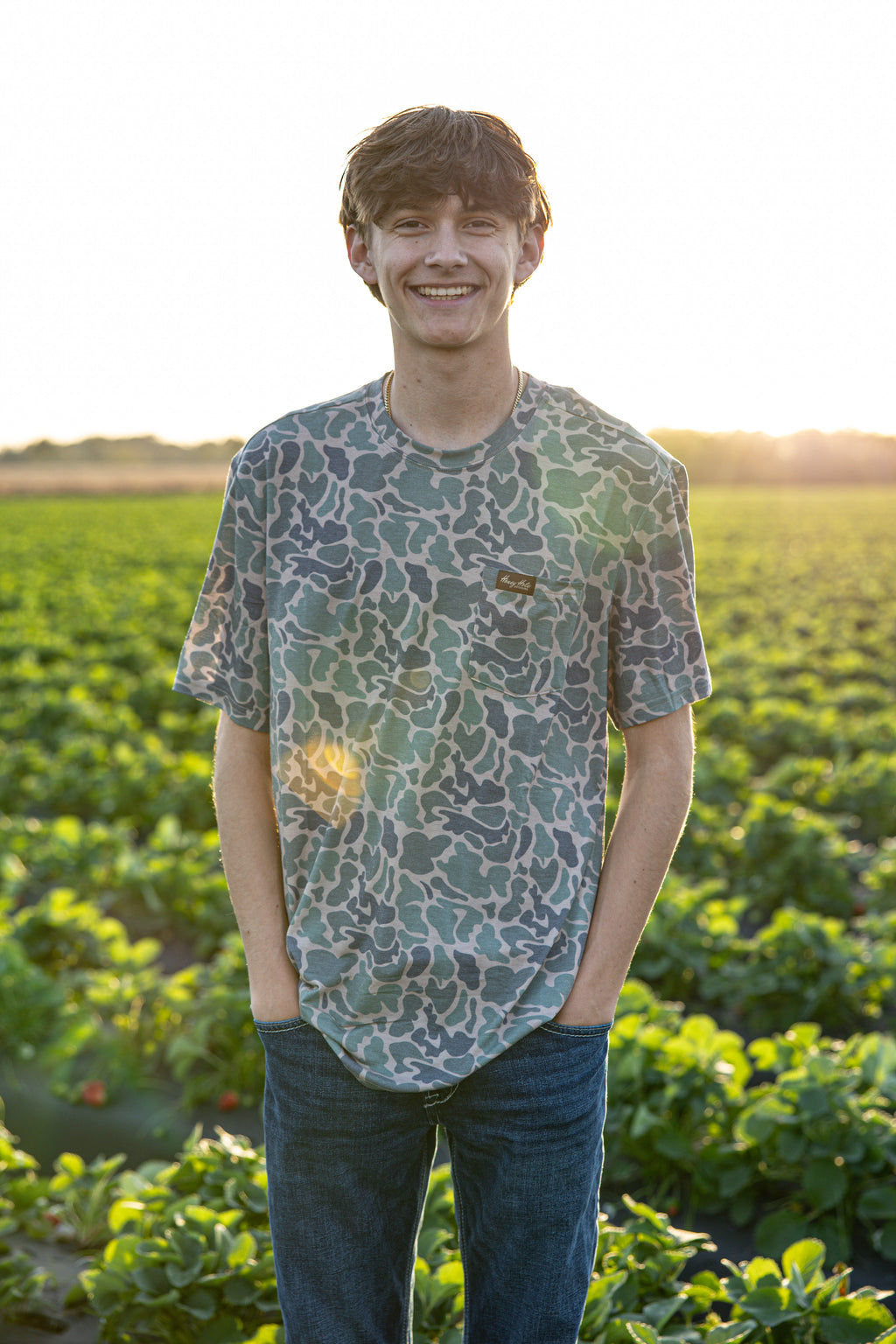 Honey Hole - Performance Shirt - Duck Camo