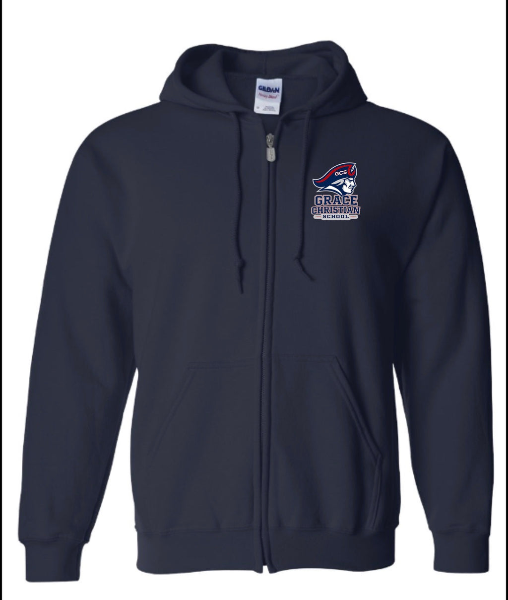 GCS Adult Zip Hooded Jacket