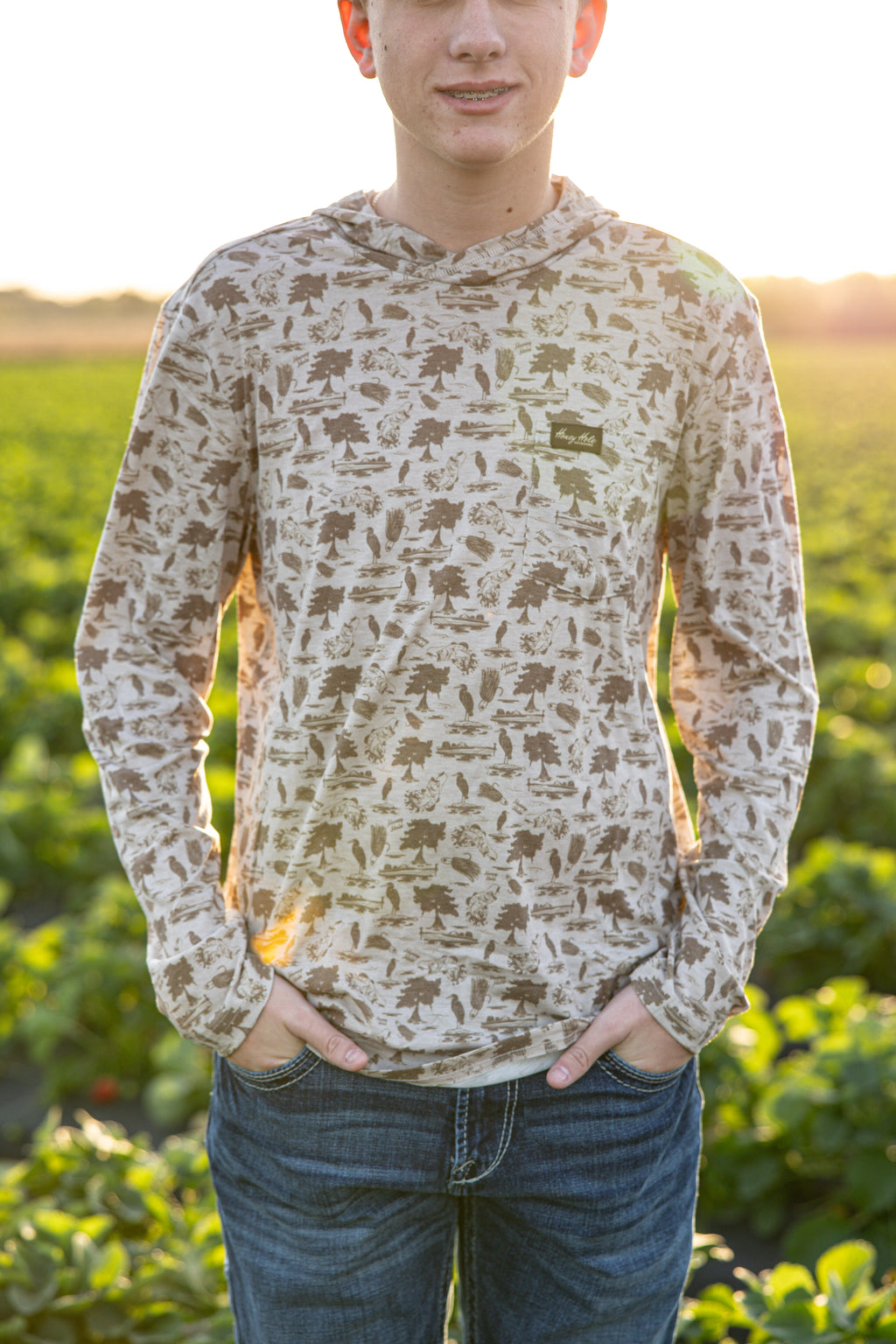 Honey Hole Performance Hoodie - Bayou Bait