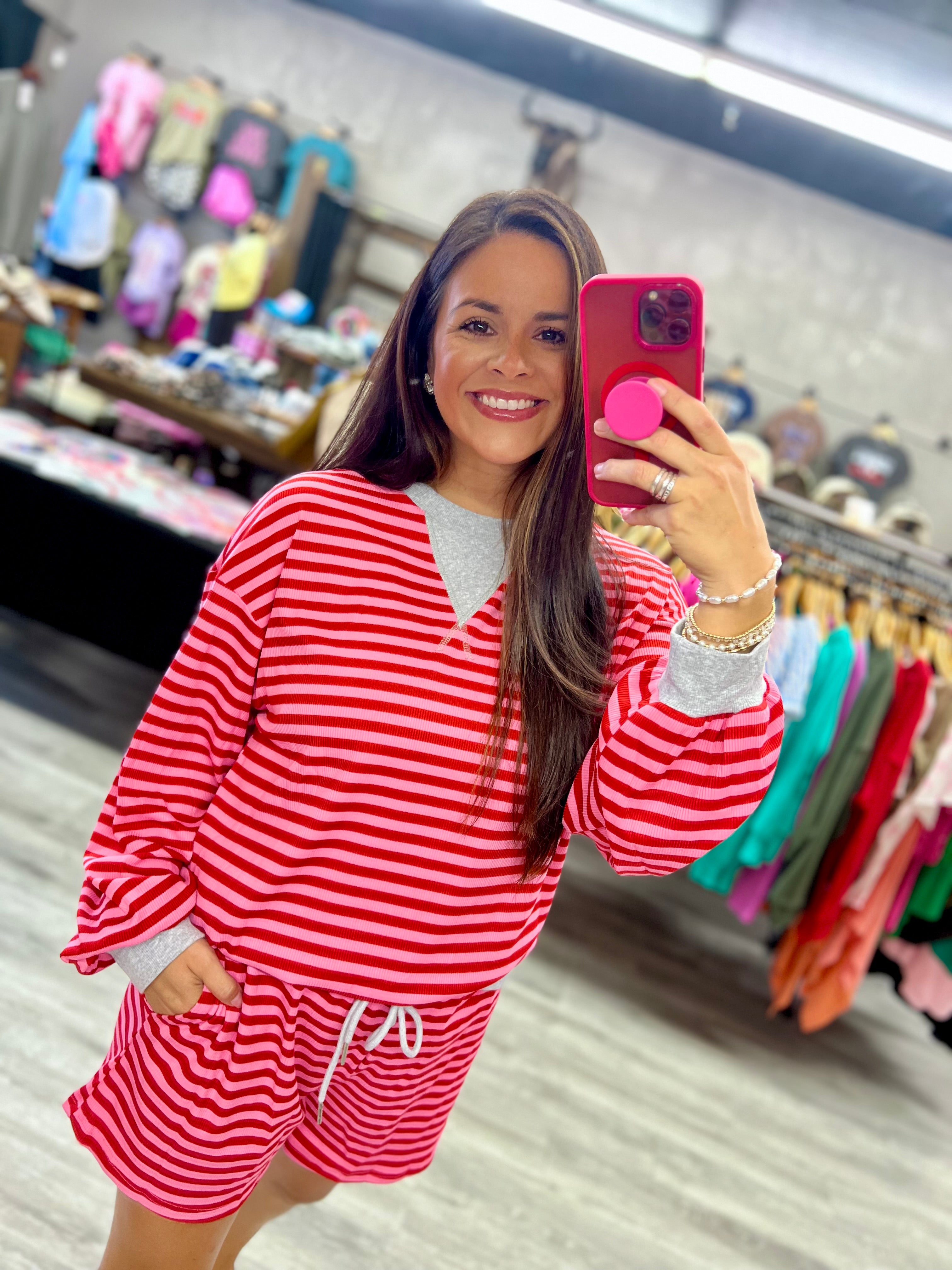 Girlie Drop Sweater Set