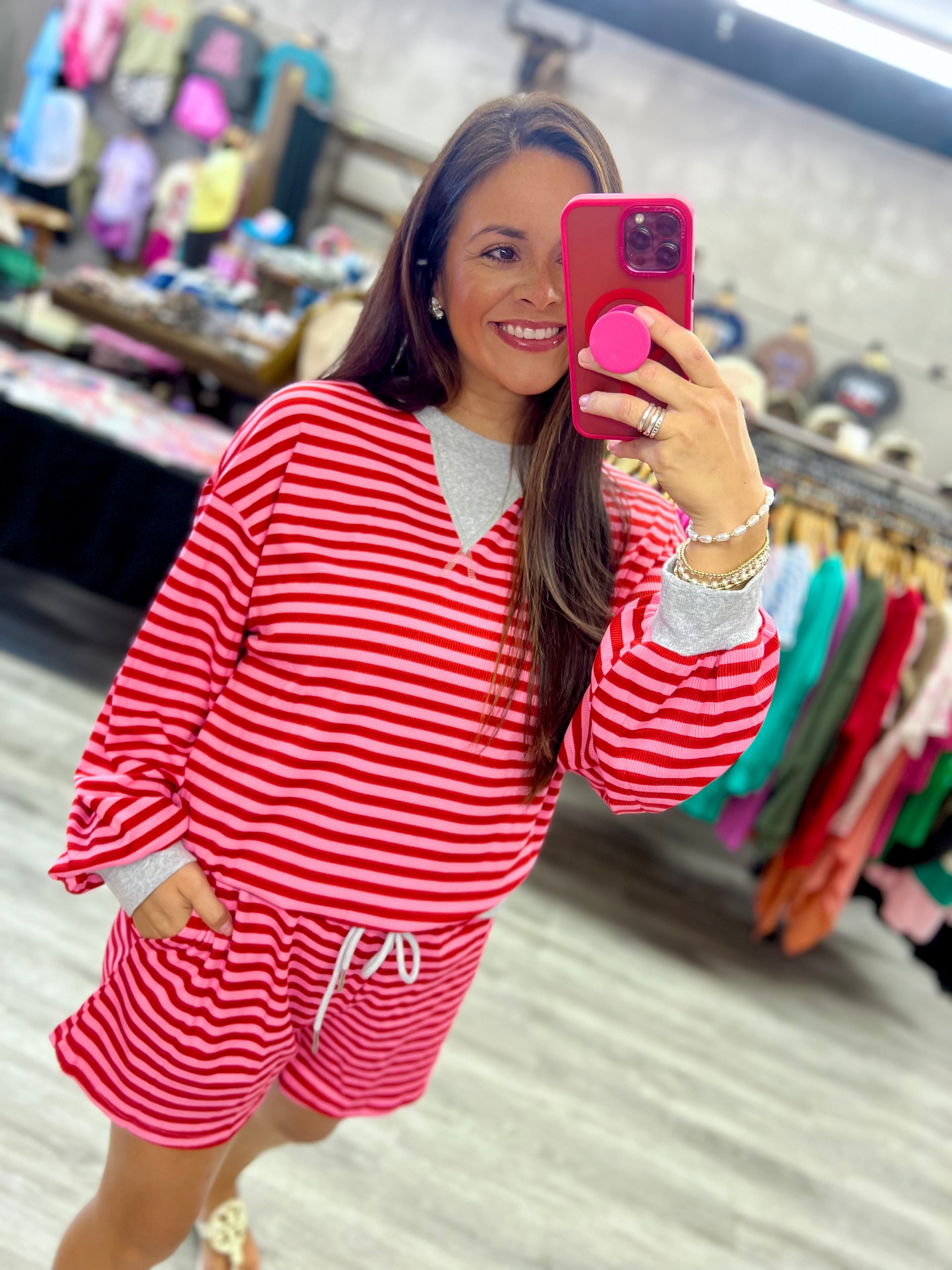 Girlie Drop Sweater Set