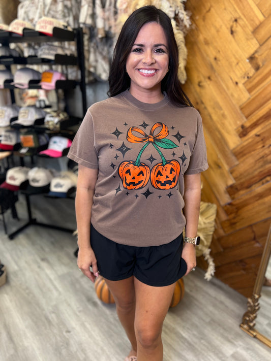 Pumpkin Cherries Tee
