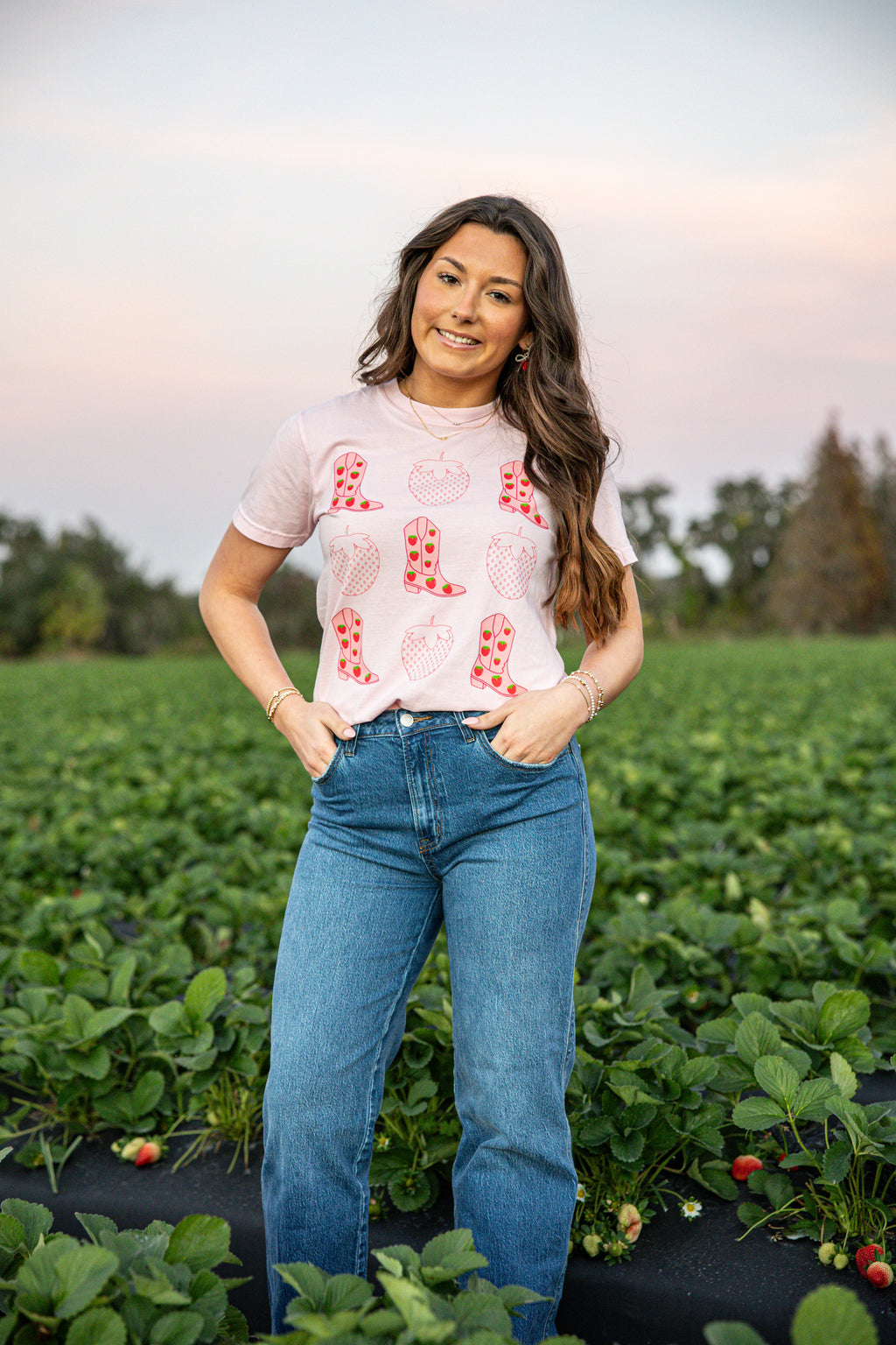 Strawberry Boot Coquette