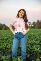 Strawberry Boot Coquette