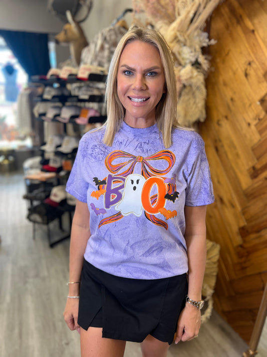 Boo Bow Colorblast Tee