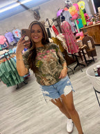 Hey Sister + Co Cursive Camo