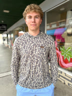 Honey Hole Performance Hoodie - Dark DBC Camo