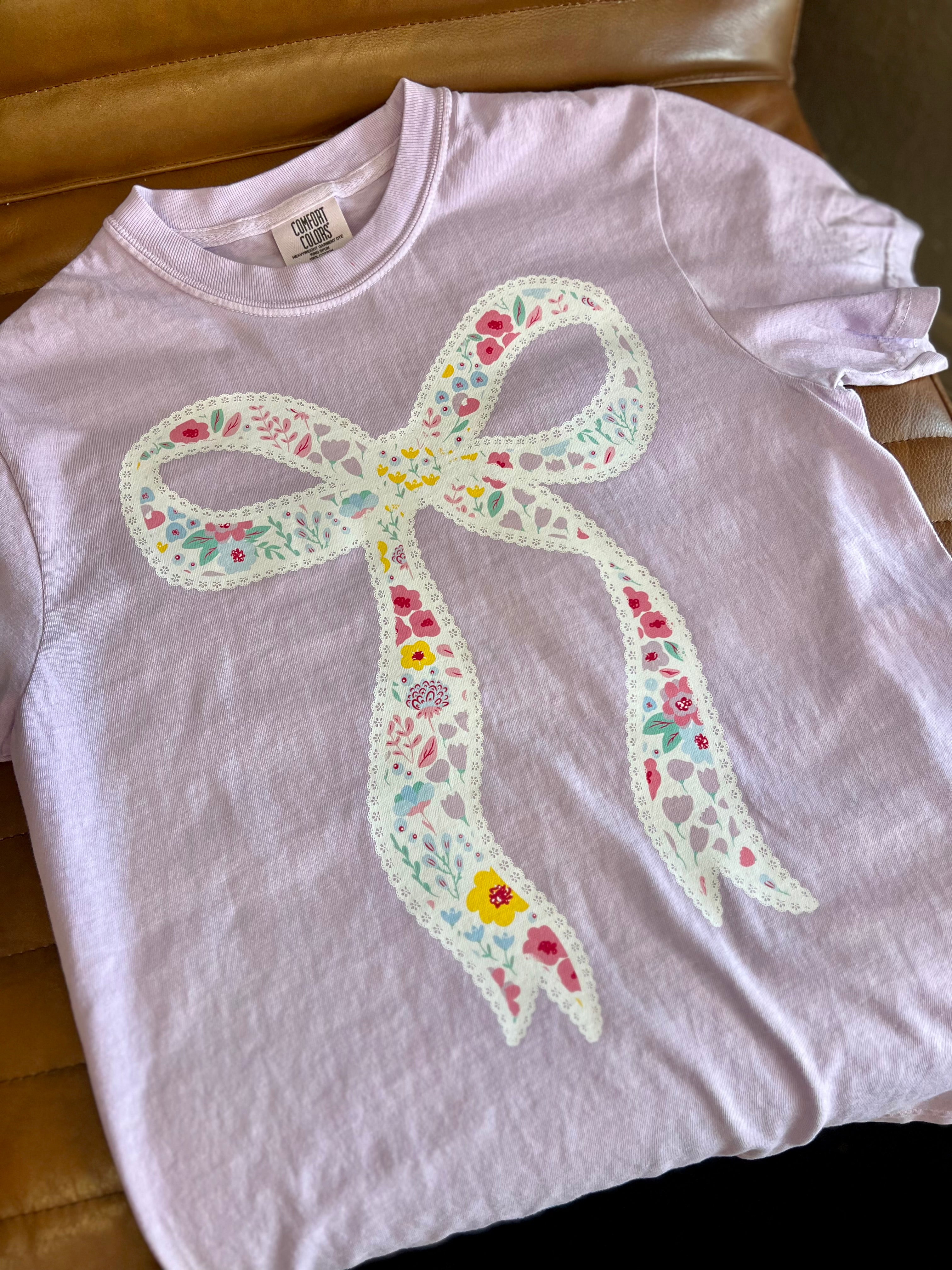 Spring Lace Bow